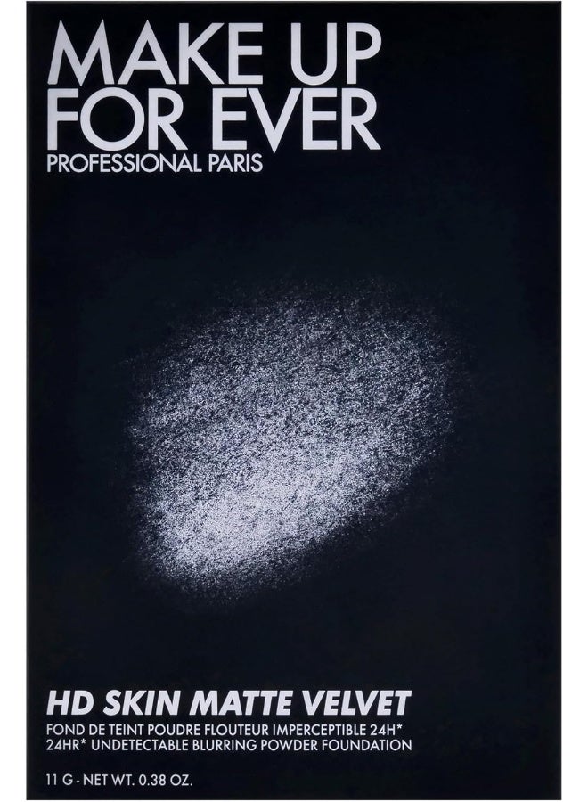 Make Up For Ever HD Skin Matte Powder Foundation - 2N34 Honey 11g - Image 5