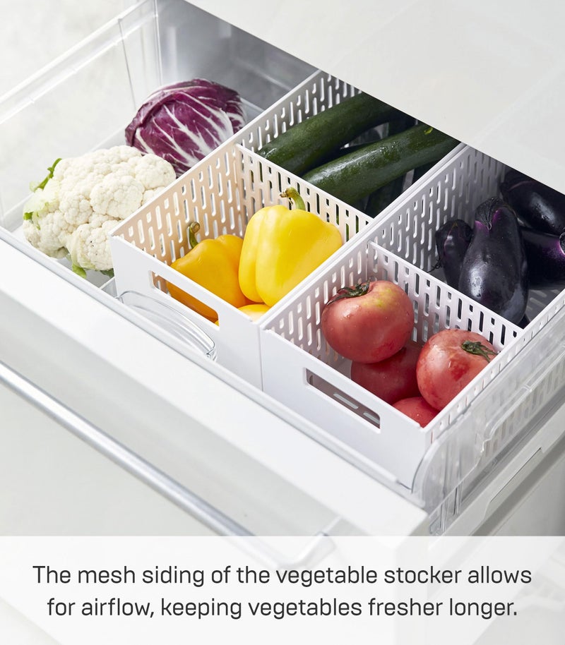 Yamazaki Home Tower Stacking Baskets/Fruit Basket/Vegetable Basket - Abs Plastic - - Image 5