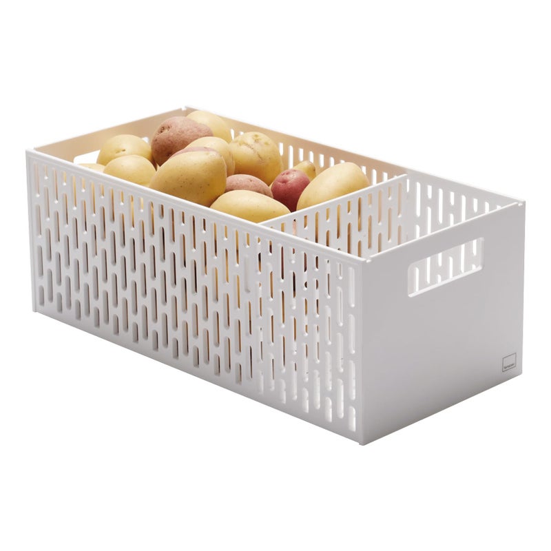 Yamazaki Home Tower Stacking Baskets/Fruit Basket/Vegetable Basket - Abs Plastic - - Image 1