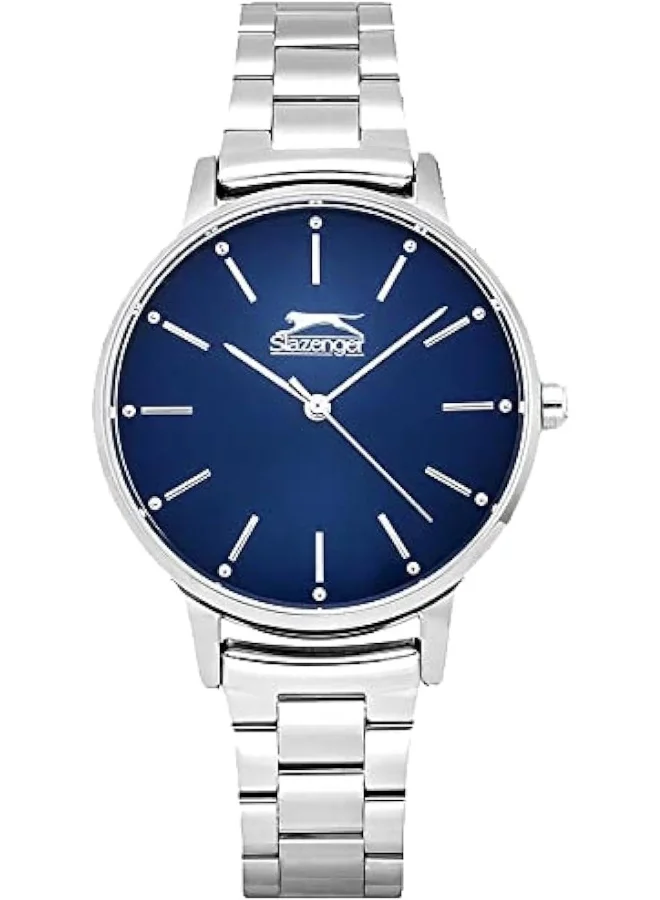 سلازنجر Women'S Quartz Movement Watch, Analog Display And Stainless Steel Strap - Sl.9.6287.3.04, Silver