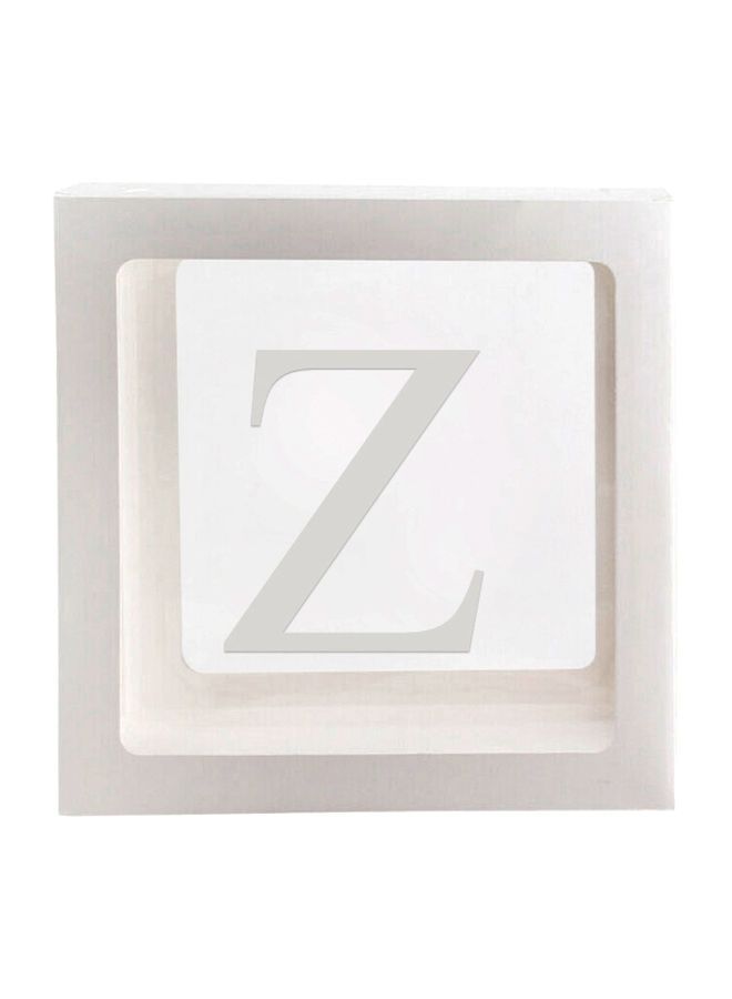 NIBEMINENT Letter Z Designed Balloon Decoration Box DT1049 30x1x30centimeter - Image 1