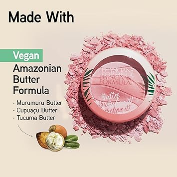 Physicians Formula بلشر متعدد الألوان من فيزيشيانز فورمولا إنك باتر بلييف إت مع تركيبة قابلة للبناء لمظهر طبيعي مع زبدة مورو مورو وزبدة كابواكو وزبدة توكومو رمال وردية - Image 4