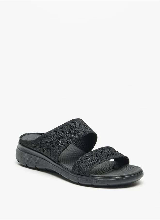 فلورا بيلا من شو إكسبرس Women's Textured Slip-On Sandals