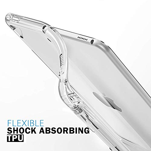 MOCA Silicone Soft TPU Back Cover case for iPad 9.7 inch 2018 iPad A1893 A1954 Back Cover case (Crystal Clear) - Image 5