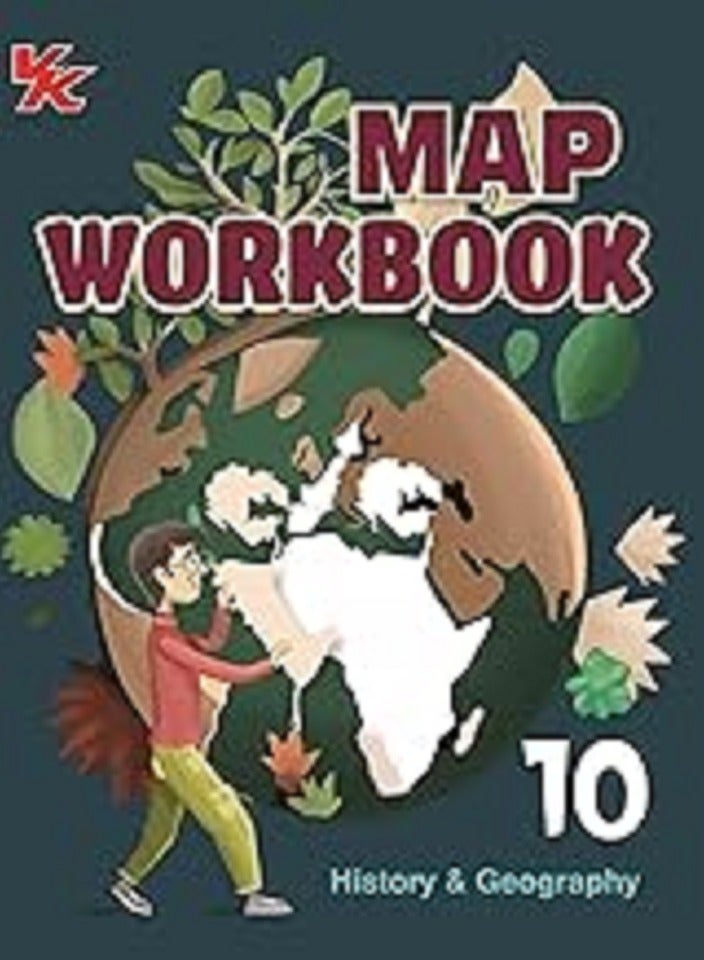 Map Workbook History & Geography | For Class 10