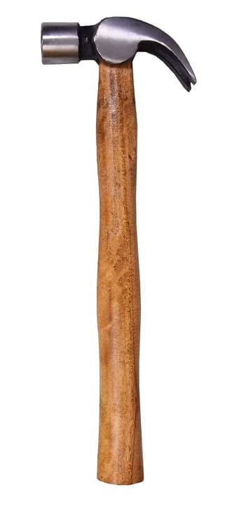 Exotic Arcade Claw Hammer Wooden Handle Brown  - Image 1