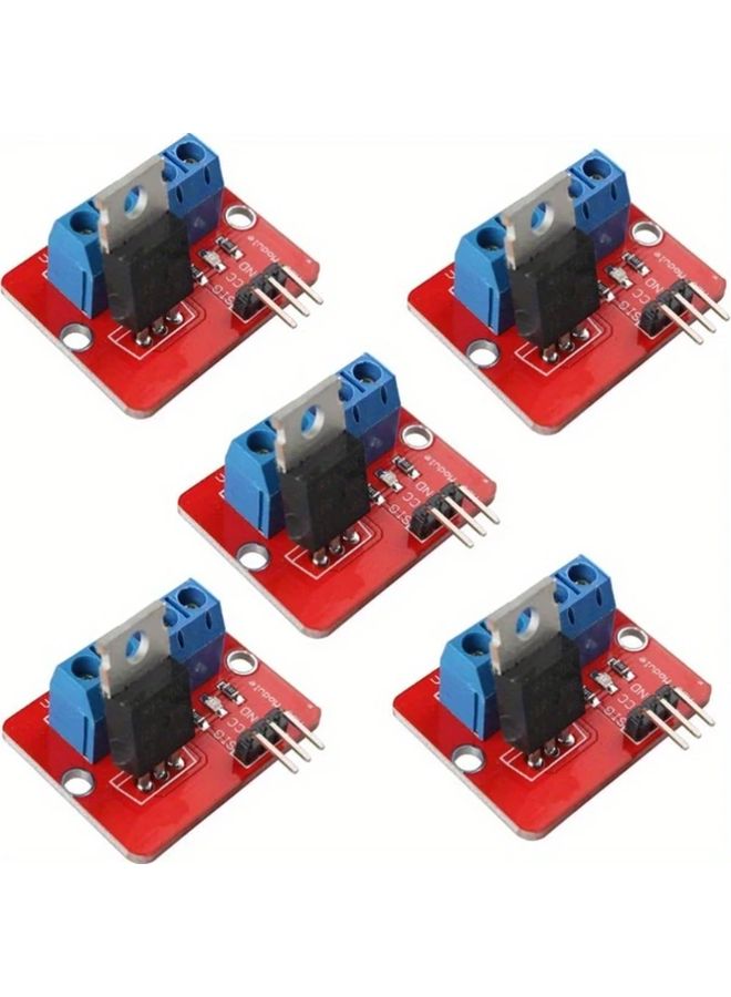 5pcs IRF520 MOSFET Driver Module Board for ESP32 Raspberry Pi SBC Projects - Image 2