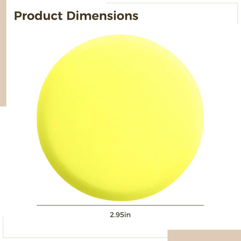 Generic Watercolor Sponges, 30 Pack of Yellow Art Supplies, Soft Texture for Acrylic Painting, Kids & Artists Tools, Ideal for Stamping Projects - Image 5