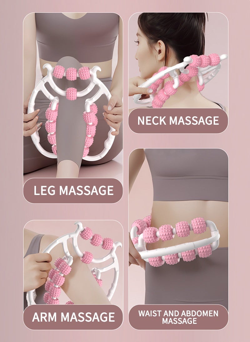مويرو جهاز تدليك السيلوليت، حلقة تدليك يدوية للعضلات، أداة تجميل متعددة الوظائف للساقين والرقبة والذراعين والأرداف - Image 5