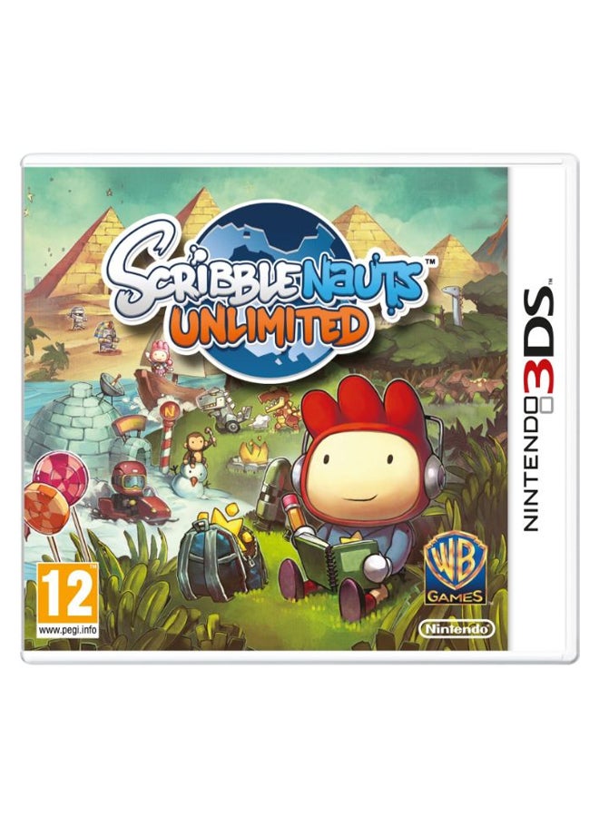 WB Games Scribblenauts Unlimited - Nintendo 3DS - Arcade & Platform - nintendo_3ds - Image 1