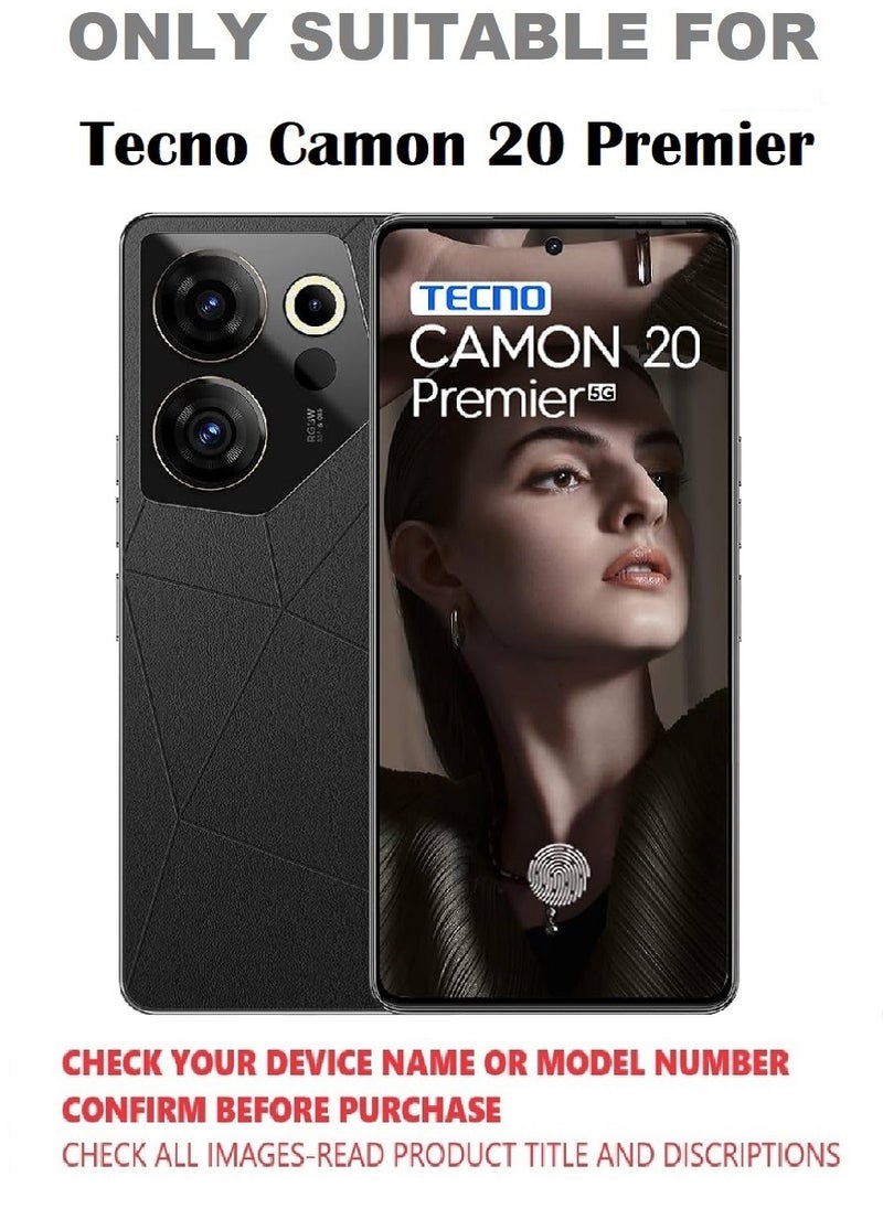 Unipha - Flexible TPU Anti-Spy Privacy Screen Protector Designed For Tecno Camon 20 Premier Self Healing Unbreakable HD Film - Image 1