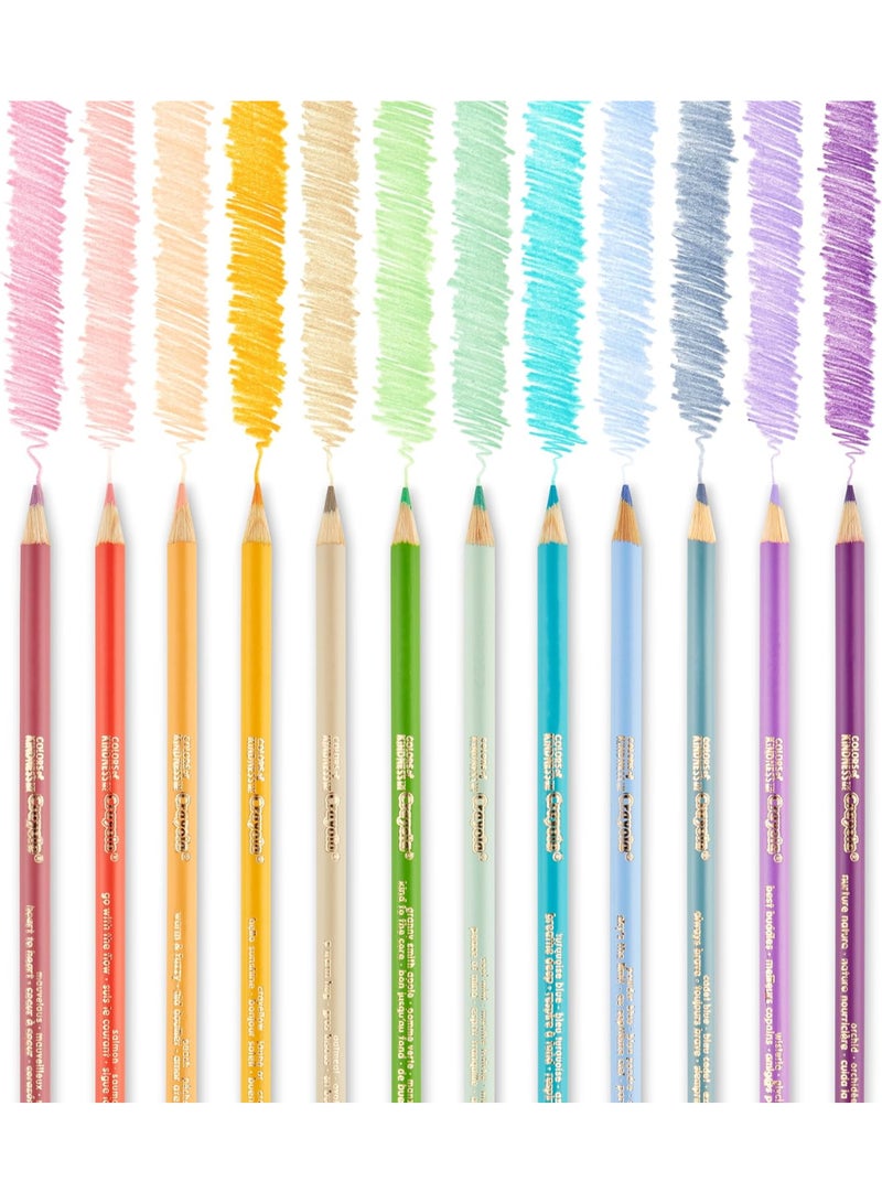 Crayola 12 قلم تلوين بألوان اللطف - Image 3