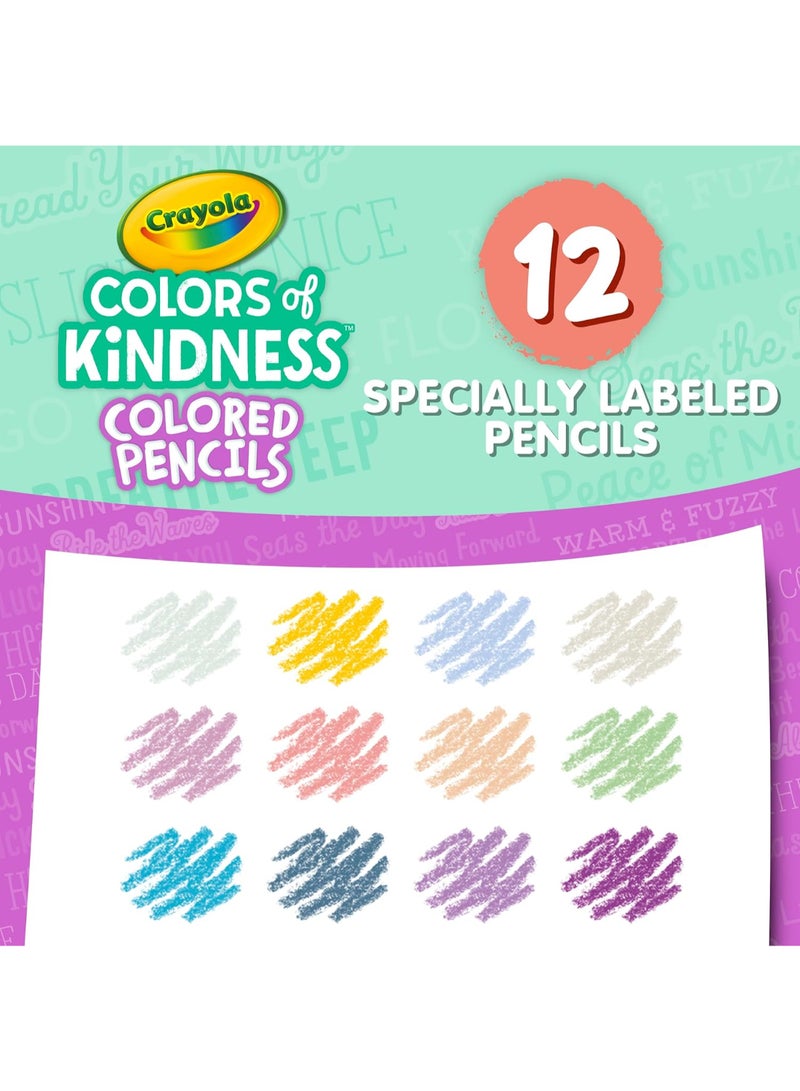 Crayola 12 قلم تلوين بألوان اللطف - Image 4