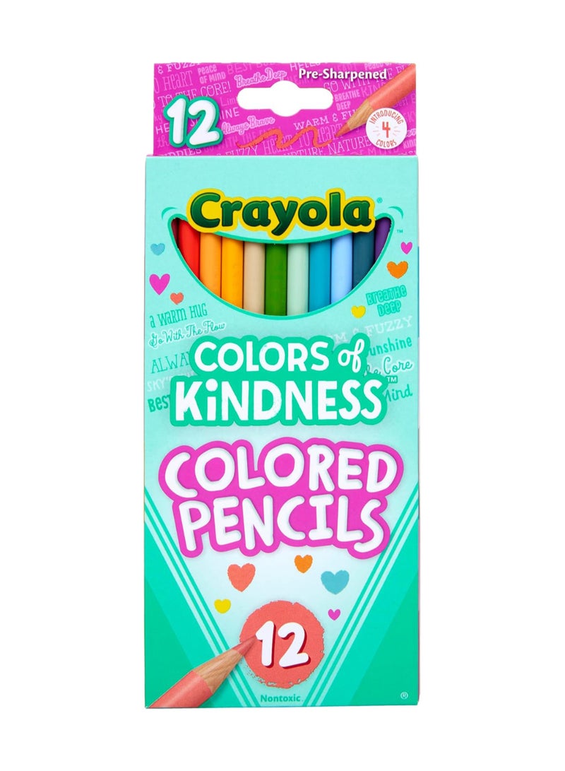 Crayola 12 قلم تلوين بألوان اللطف - Image 1