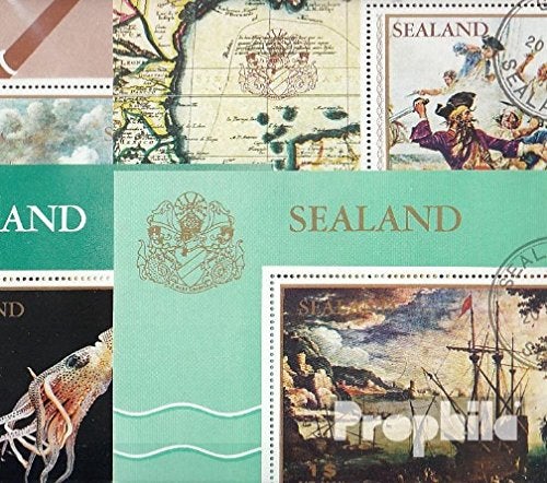 Prophila Collection United KingdomPrincipality Sealand 28 Various Stamps Stamps for Collectors - Image 1