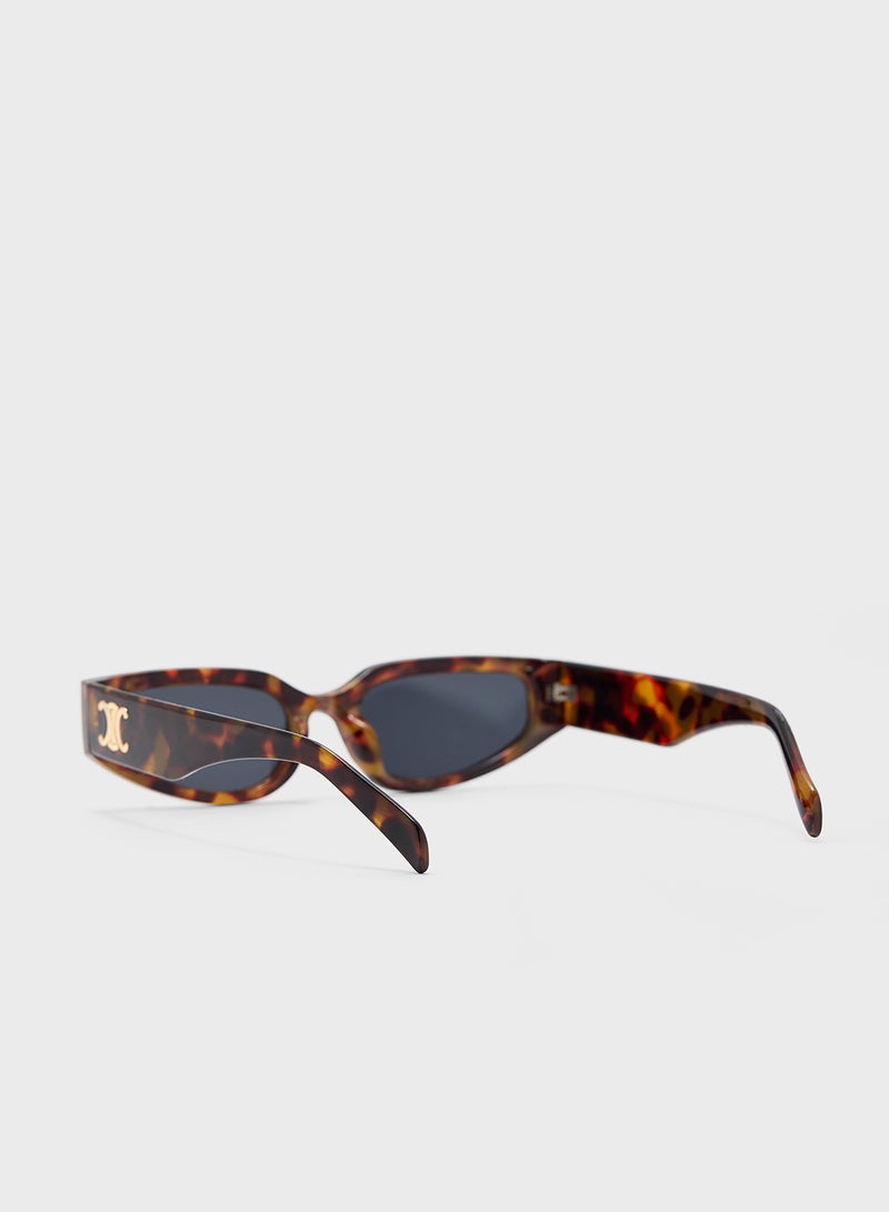 ELLA Angular Rectangular Len Sunglasses  - Image 3
