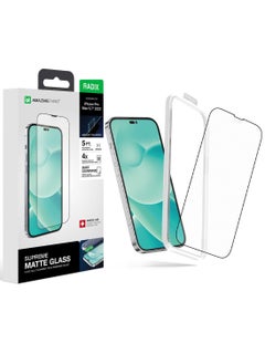 Anti Glare Supreme iPhone 14 Pro MAX Tempered Glass Screen Protector (6.7 inch) with Dust Free Omni Technology and Easy Install Tray - (MATTE 2.75D)