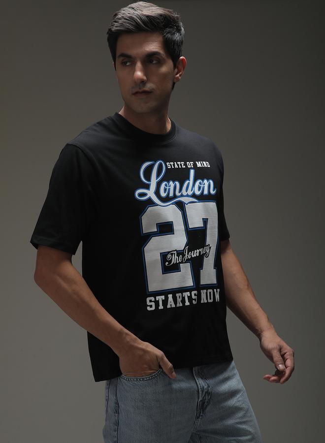 Dillinger Men Oversized Short Sleeve Printed T-Shirt - Image 3