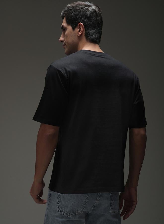 Dillinger Men Oversized Short Sleeve Printed T-Shirt - Image 4