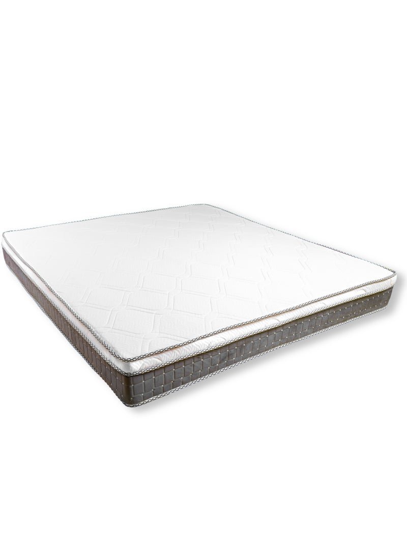 Generic Comfortable double mattress, white, available in different sizes  - Image 1