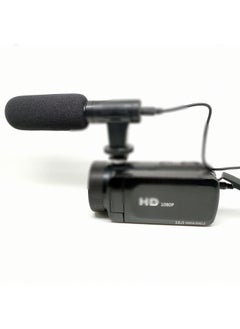 Generic D100 HD Digital Camera With Microphone WiDe-angle Lens Camera ViDeo RecorDer 16 Times Digital Zoom-Body Color:Black  - Image 2