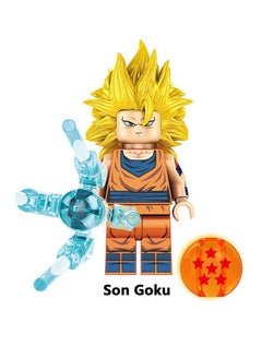 XINH 4-Piece Dragon Ball Series Characters Mini Action Figures Set, High Quality Mini Figures Series Stitching Toys Playsets for Collectors and Kids (Son GoKu/Vegetto/Zamasu/Broli)  - Image 3