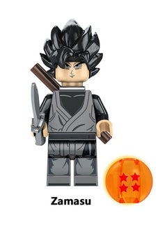 XINH 4-Piece Dragon Ball Series Characters Mini Action Figures Set, High Quality Mini Figures Series Stitching Toys Playsets for Collectors and Kids (Son GoKu/Vegetto/Zamasu/Broli)  - Image 4