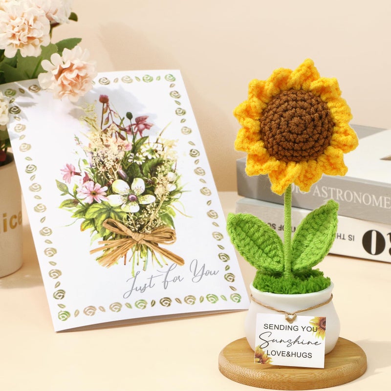 BaiCai Get Well Soon Gift Baskets for Women, Self Care Gifts for Women Birthday Spa Care Package, Sunflower After Surgery Thinking of You Sympathy Gift Set Inspirational Valentines Day Gifts for Her Mom Wife - Image 5