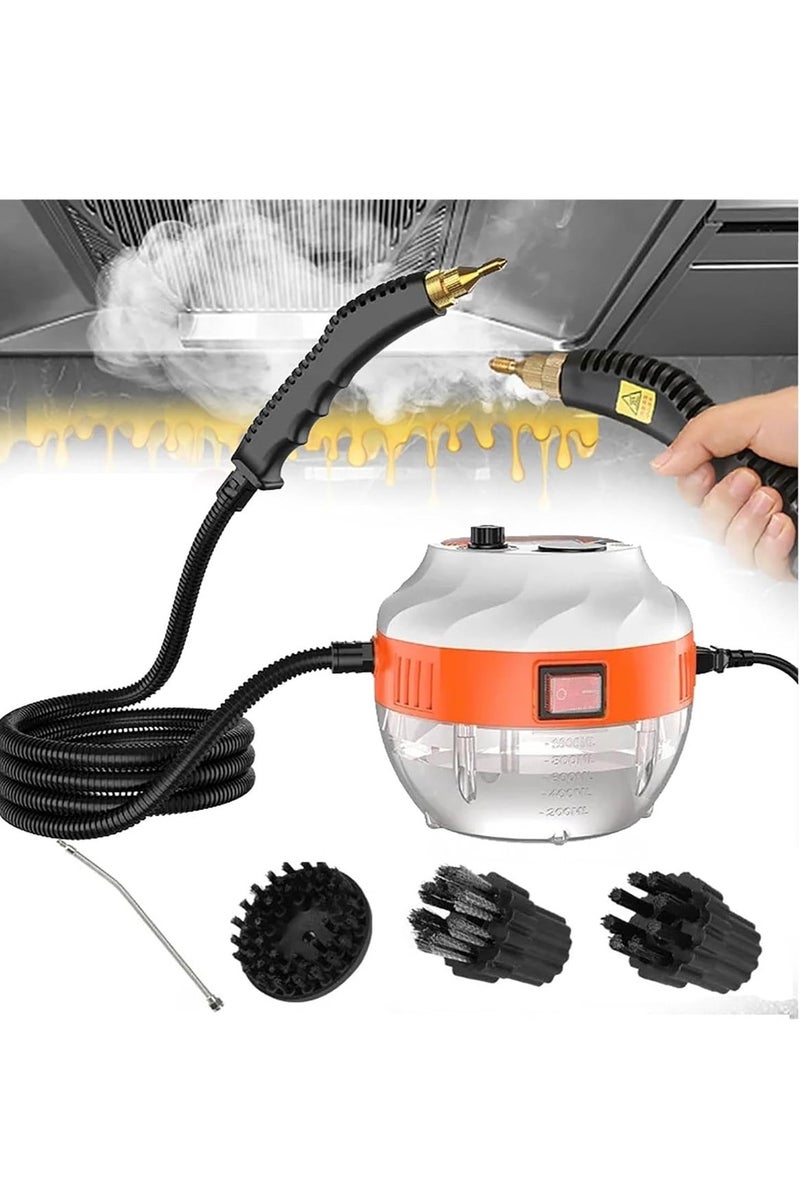 Arabest High Pressure Steam Cleaner - High Temperature Pressurized Handheld Steam Cleaning Machine with Brush Heads and Gloves, for Car Floors Kitchen Furniture Bathroom Windows  - Image 2