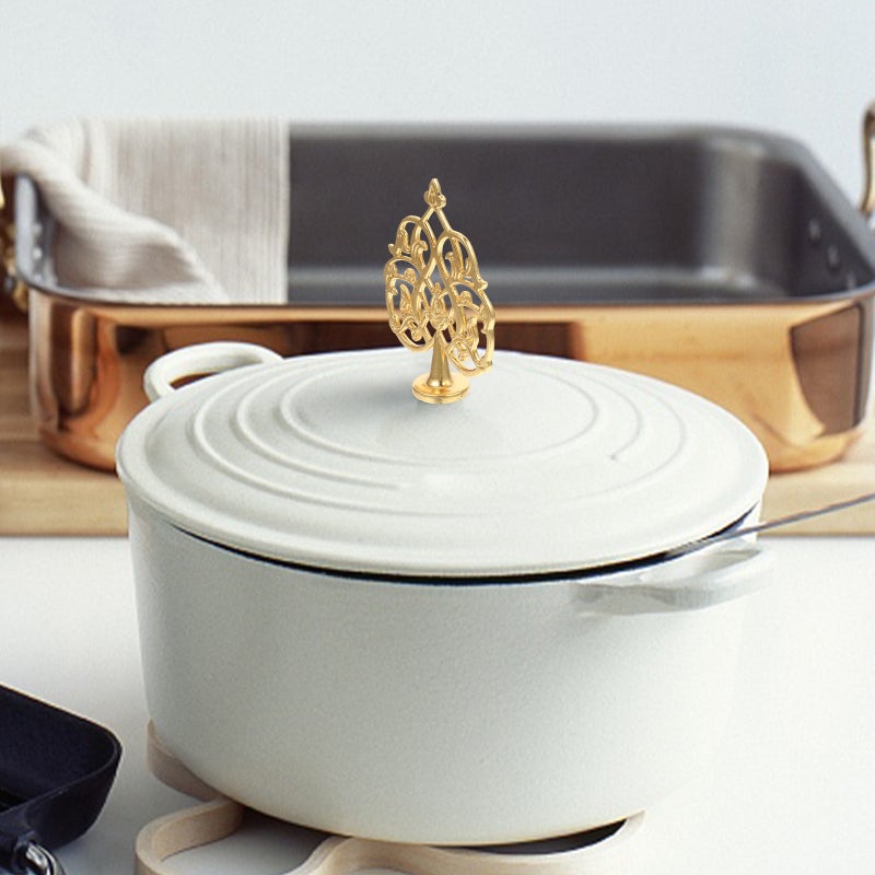 🍳 مقبض غطاء قدور بديل متين من سبيكة الزنك تصميم مريح للطبخ - Image 3