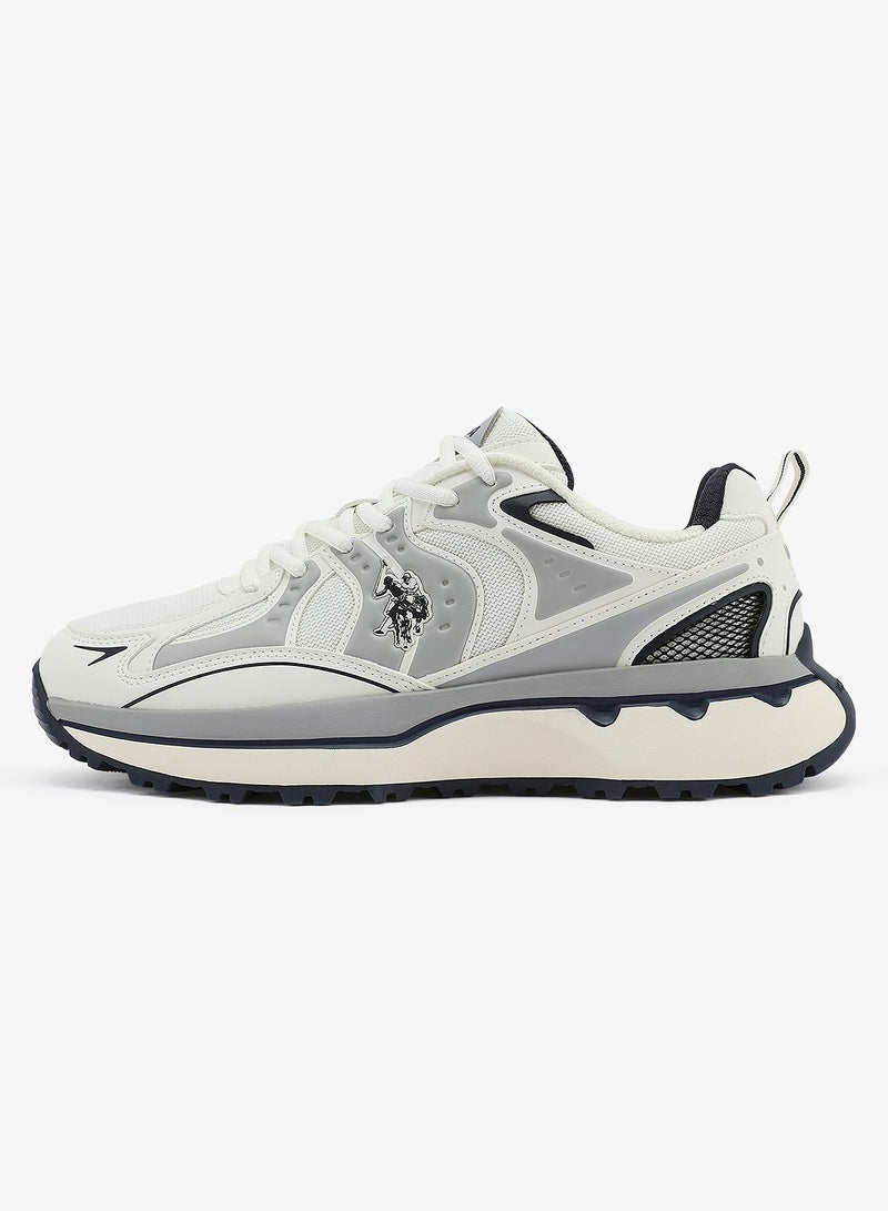 U.S. Polo Assn. Men's White Sneakers with Bold Side Logo Shoes - Sporty Design Shoes for Effortless Everyday Styling - Image 2