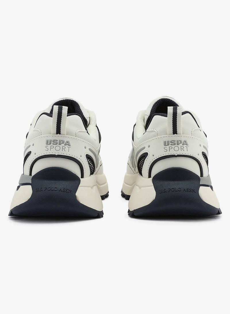 U.S. Polo Assn. Men's White Sneakers with Bold Side Logo Shoes - Sporty Design Shoes for Effortless Everyday Styling - Image 3