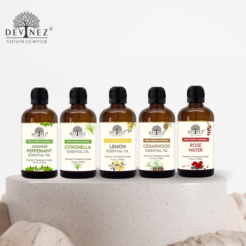 Devinez Aloe Vera Cold Pressed Oil with Premium Lotion Pump - Therapeutic Grade, 100% Pure Natural Oil for Glowing Skin, Body, Hair, Face Moisturizer, Massage and Aromatherapy (118 ml) - Image 5