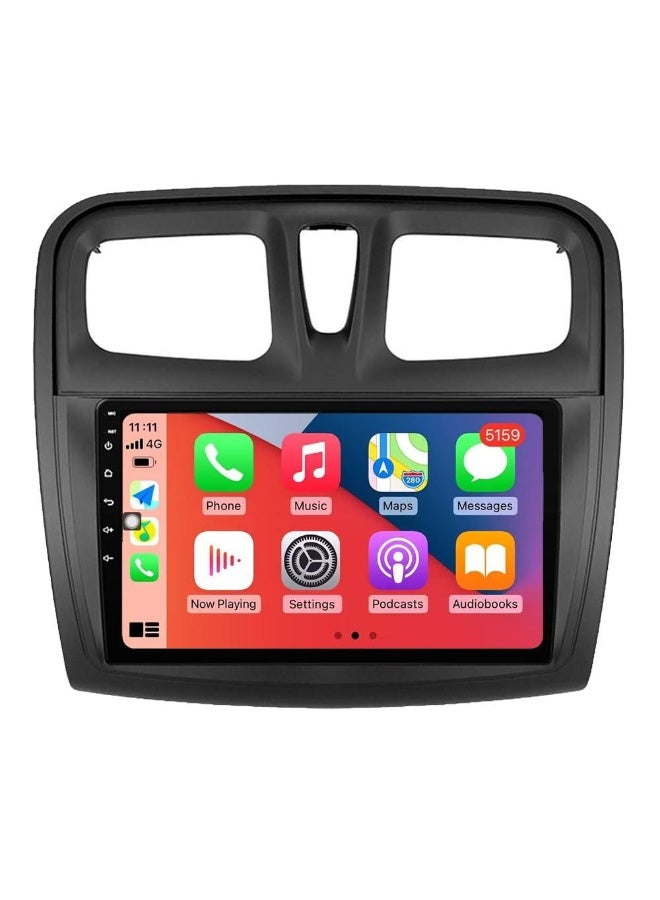 SHEZA STAR Android Car Stereo for Renault Logan 2 2012-2022 Sandero 2 2013-2022 4GB RAM 32GB ROM Support Carplay, M-Link Wi-Fi BT, Radio GPS, 9 Inch IPS Screen with AHD Camera Included - Image 1