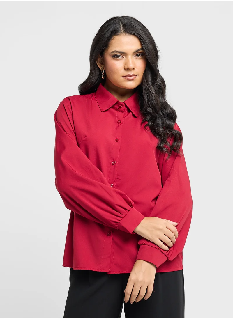 ELLA Drapped Blouse