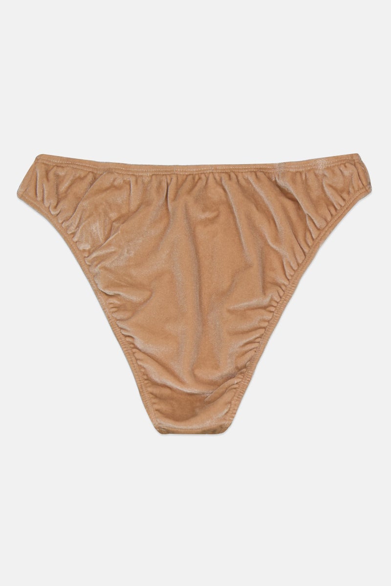 PUBLIC DESIRE Women Textured Bikini Bottom, Tan  - Image 2
