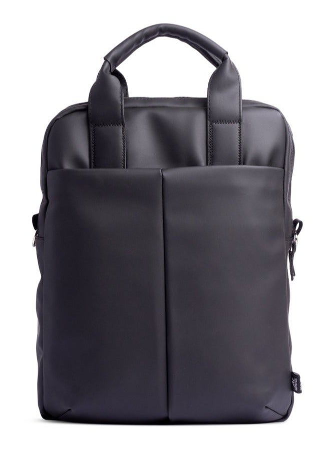 Ar supply AR Hybrid Bag by Arij Bags | Unisex Multi-Use Bag, Water Resistant, 3 Carry Styles, Laptop and Tablet Compartments, Spacious Daily Travel Design (40 × 30 × 10 cm) (Black) - Image 1