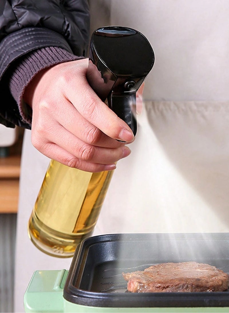 1-Piece Refillable Spray Bottle, High-Pressure Mist Sprayer, Oil Spray Bottle with Adjustable Nozzle, Portable Travel Size for Hair, Makeup, Plants, Cooking Oil, Salad, Baking, and BBQ - Multicolour - Image 2