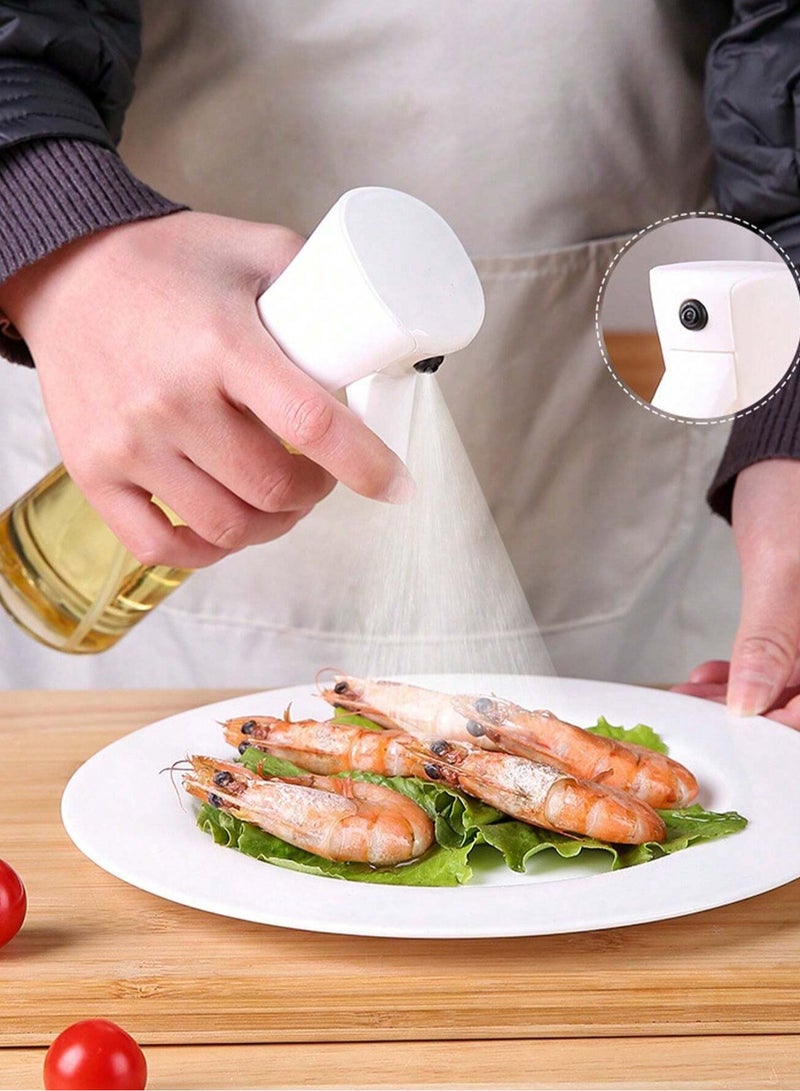 1-Piece Refillable Spray Bottle, High-Pressure Mist Sprayer, Oil Spray Bottle with Adjustable Nozzle, Portable Travel Size for Hair, Makeup, Plants, Cooking Oil, Salad, Baking, and BBQ - Multicolour - Image 4