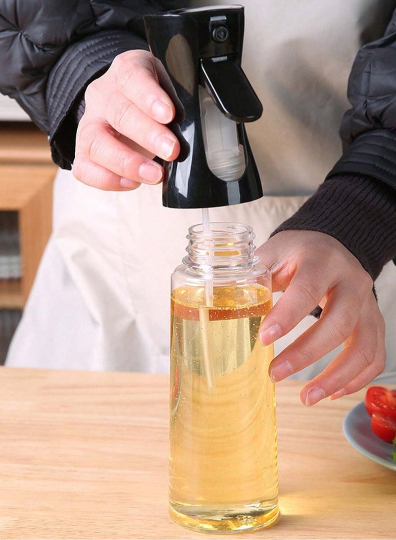 1-Piece Refillable Spray Bottle, High-Pressure Mist Sprayer, Oil Spray Bottle with Adjustable Nozzle, Portable Travel Size for Hair, Makeup, Plants, Cooking Oil, Salad, Baking, and BBQ - Multicolour - Image 5