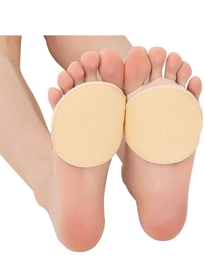 واي جيه 4 زوج غطاء إصبع القدم النسائية مع حشو، نصف جوارب إصبع القدم، جورب لا يظهر غطاء إصبع القدم بطانات للألم الإغاثة، وحيد من منصات حماية القدم للصنادل كعب - Image 4