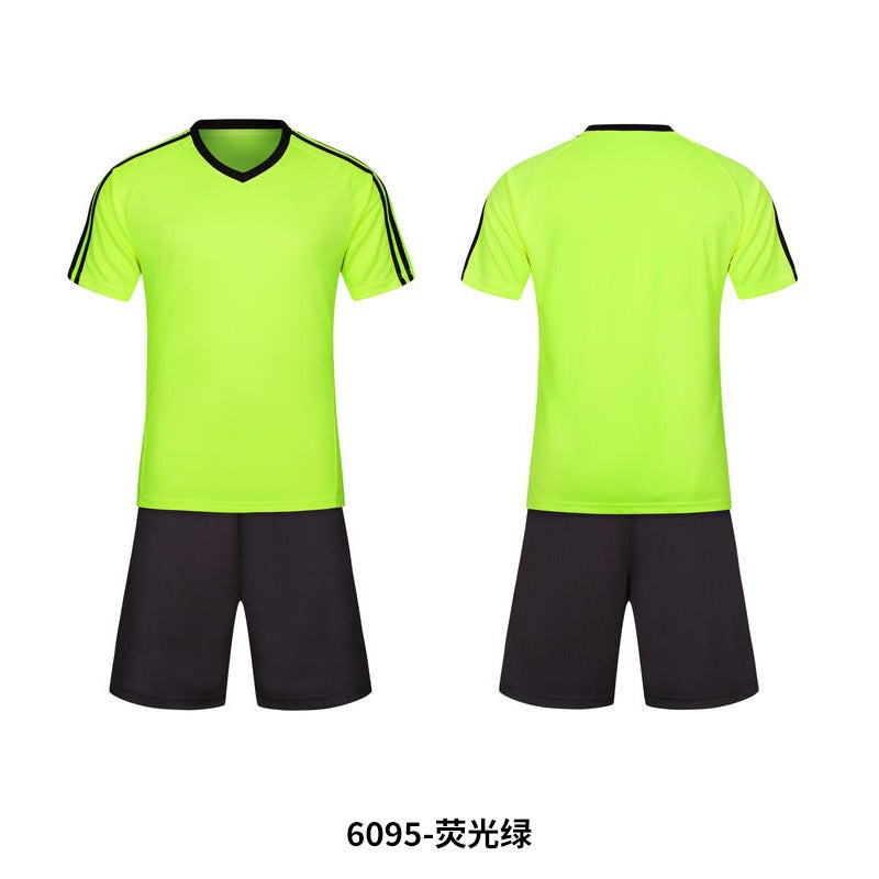 Special Offer Football Uniform Suit For Primary And Secondary School Students Training Competition Team Uniform Printed Number Breathable Quick-Drying Football Uniform - Image 1