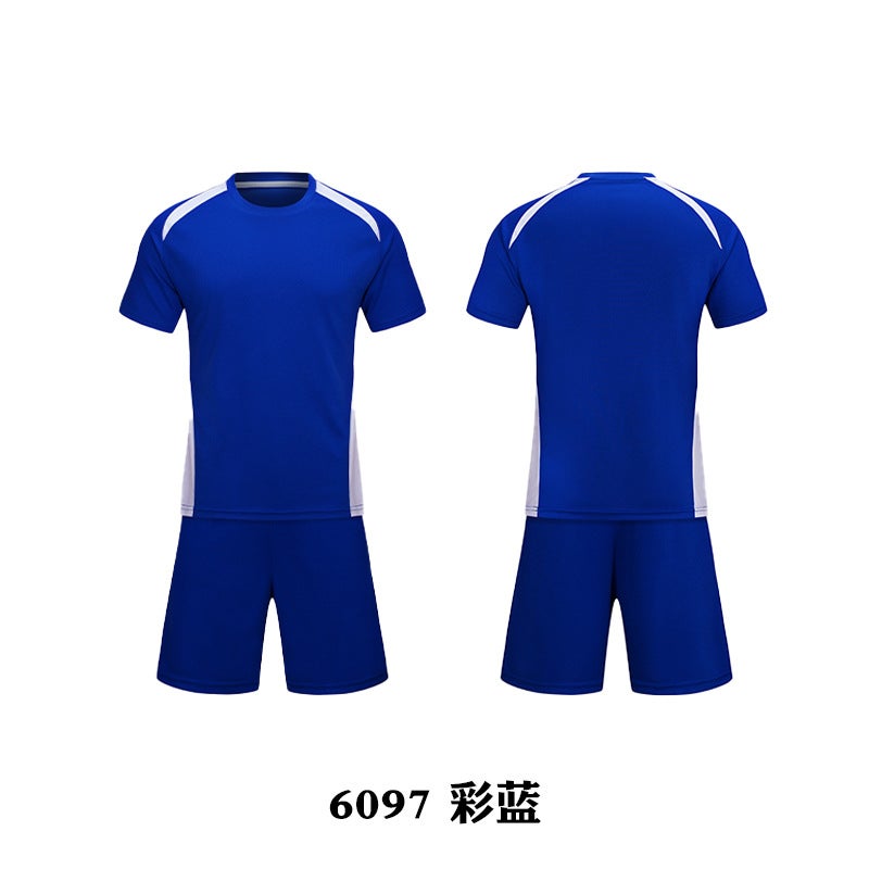 Special Offer Football Uniform Suit For Primary And Secondary School Students Training Competition Team Uniform Printed Number Breathable Quick-Drying Football Uniform - Image 5