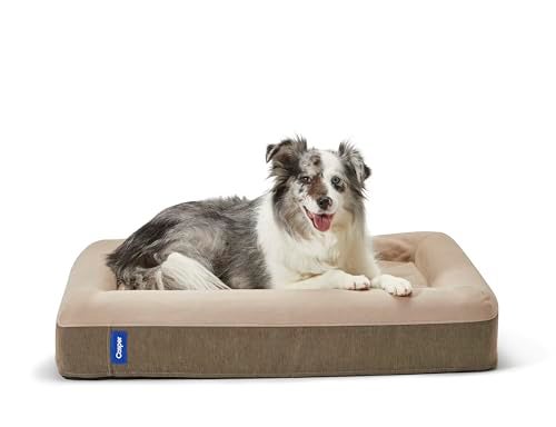 Casper Dog Bed Plush Memory Foam Medium Sand