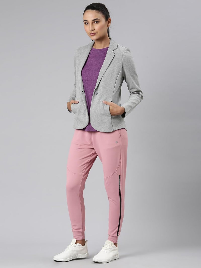 Enamor Dry Fit Stretch Cotton Single-Breasted Sporty Blazer for Women - Image 5