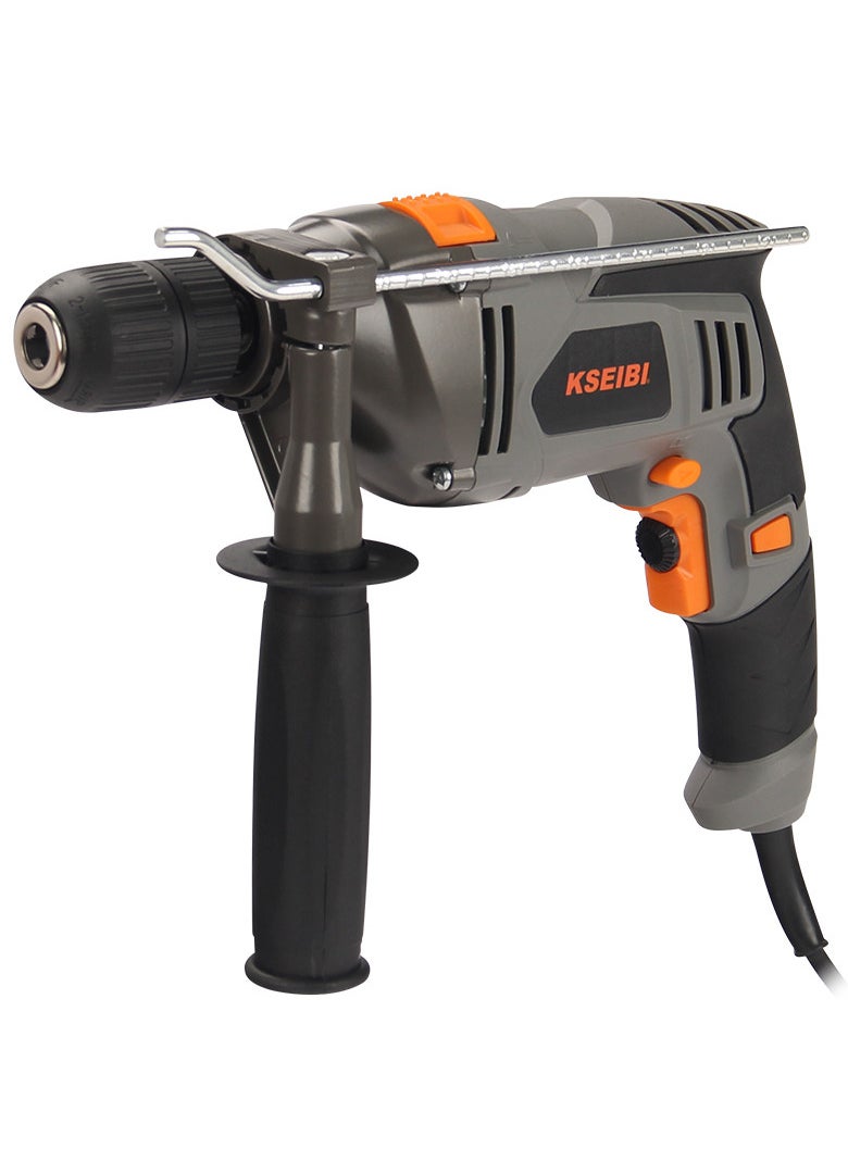 KSEIBI Impact Drill, 13MM Keyless, 900W Electric Power Drill with Variable Speed, No-Load Speed 0-2800 R.p.m, Functions Cord Drill with 360°Rotating Handle for Metal, Wood, Home Improvement and DIY Projects.  - Image 1