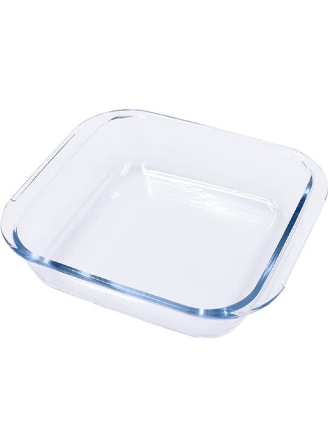 For Bake Square Glass Baking Dish, High Borosilicate Heat-Resistant Glass Baking Dish For Oven And Microwave, Specialized Serving Plate - Image 1