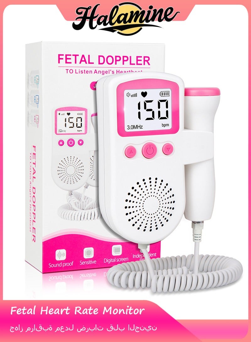 هالامين رصد معدل ضربات القلب الجنين ، دوبلر بالموجات فوق الصوتية المحمولة - Image 1
