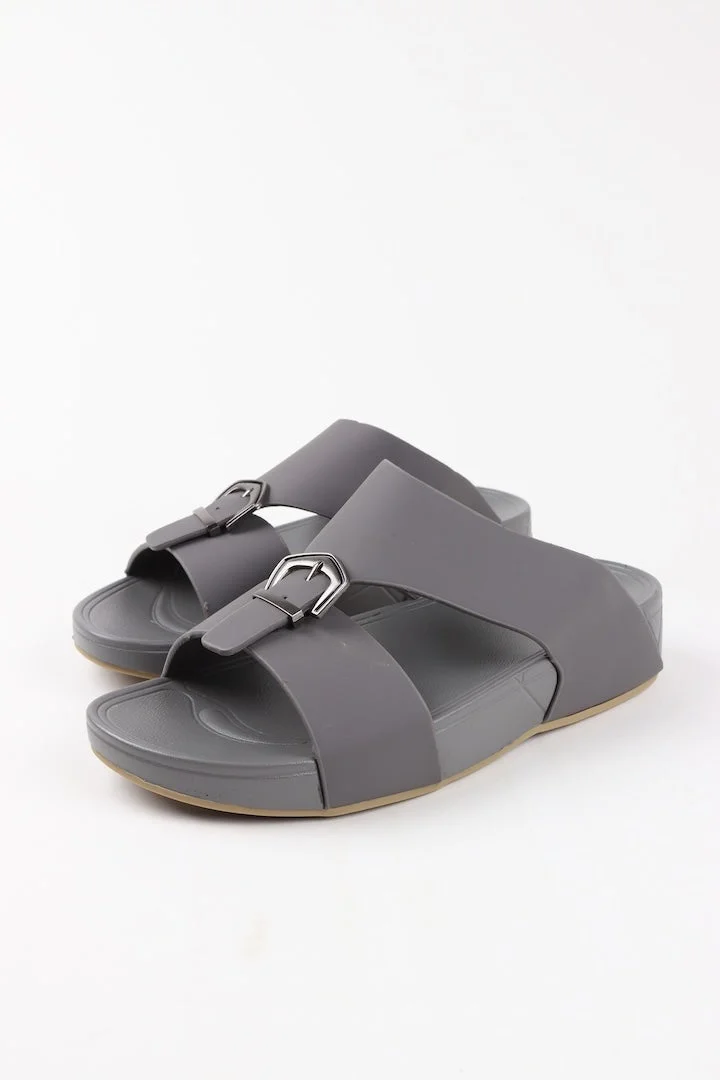 Viny Viny Men's Arabic Sandals – Comfortable Casual Slip-On Slide – Everyday Wear – Black, Coffee, Grey