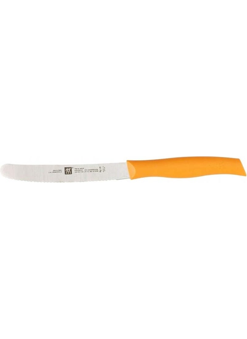 Zwilling 381301200 TWIN GRIP MULTI-PURPOSE KNIFE, YELLOW 